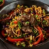 Yaki Soba Noodles with Beef